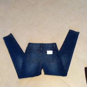 NEW! KAN CAN LOS ANGELES INDIGO MIDRISE SKINNY W27